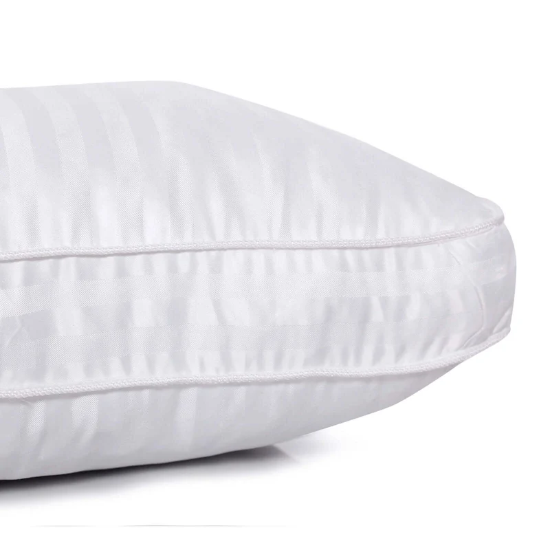 Oreiller microfibre hypoallergénique, 8 cm - Collection Palace