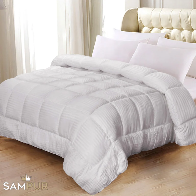 Pack Promo Luxe : Surmatelas + Couette & Oreillers