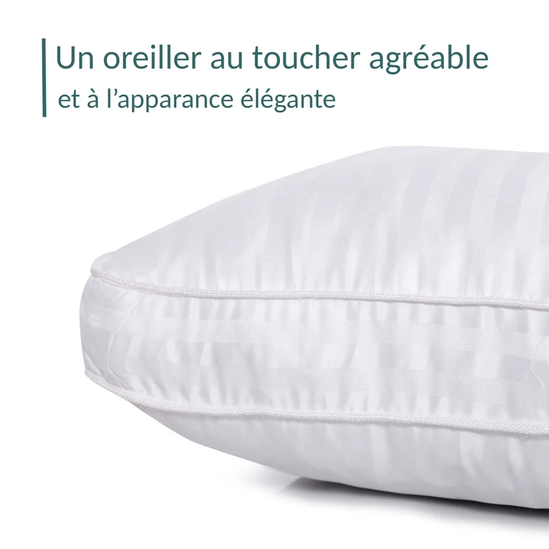 Pack Promo Luxe : Surmatelas + Couette & Oreillers