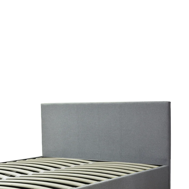 Lit coffre VariLuxe innovant - Tête de lit interchangeable : Tissu et grand coffre