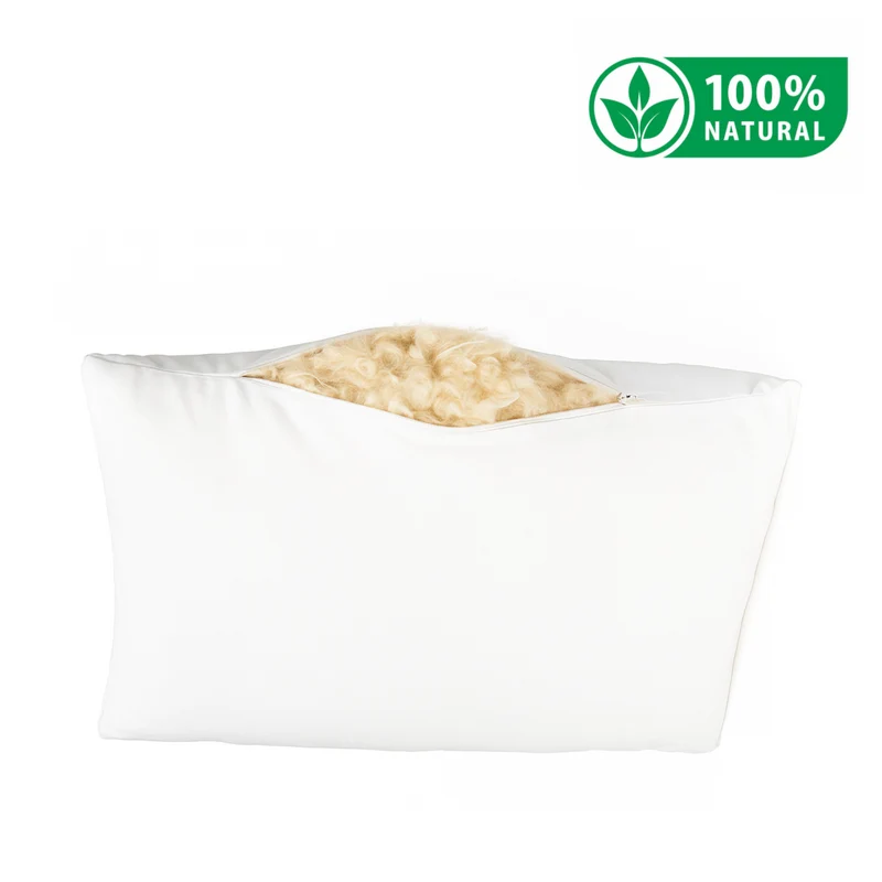 Oreiller kapok 100% naturel, ergonomique, organique - Collection Kapok