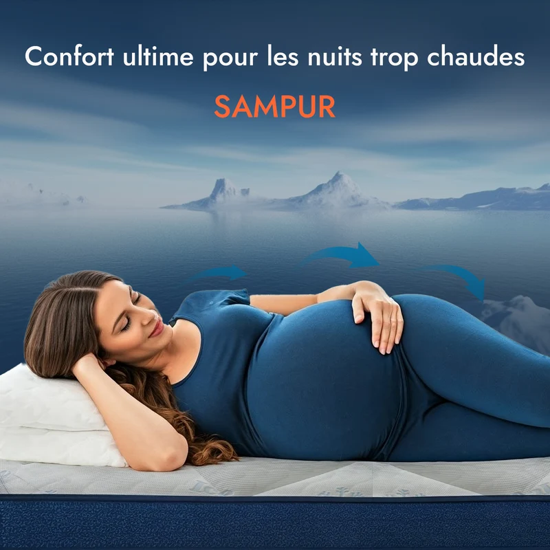 Surmatelas rafraîchissant d'été – Collection Ice Cool