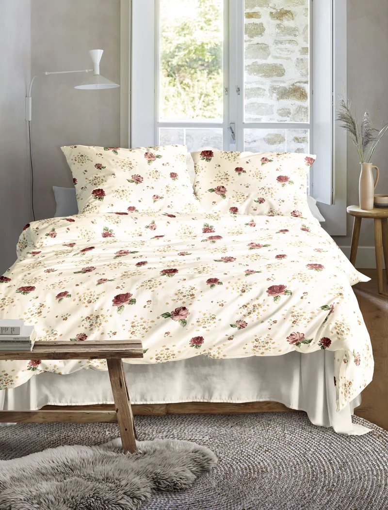 Irisette Feinbiber-Bettwäsche Koala 8627-60 rot