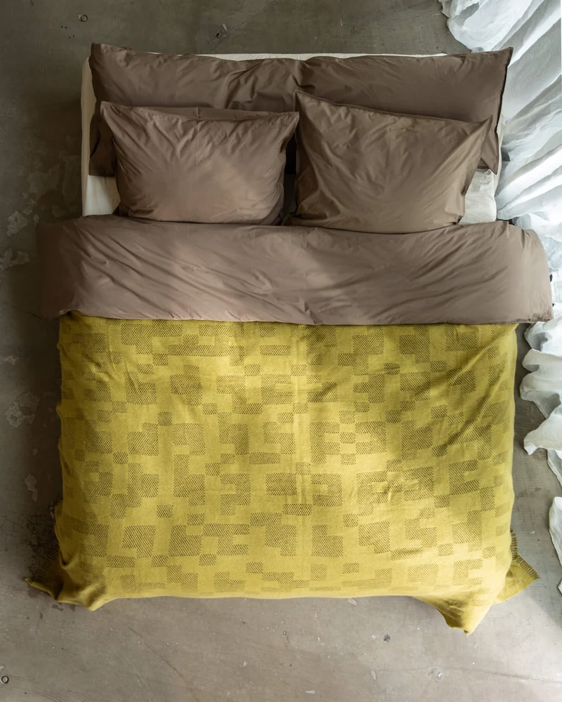 Bedsprei Mesh Avocado Green