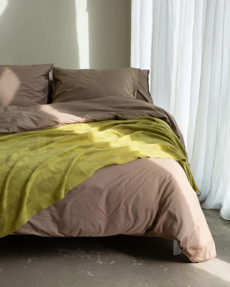 Bedsprei Mesh Avocado Green
