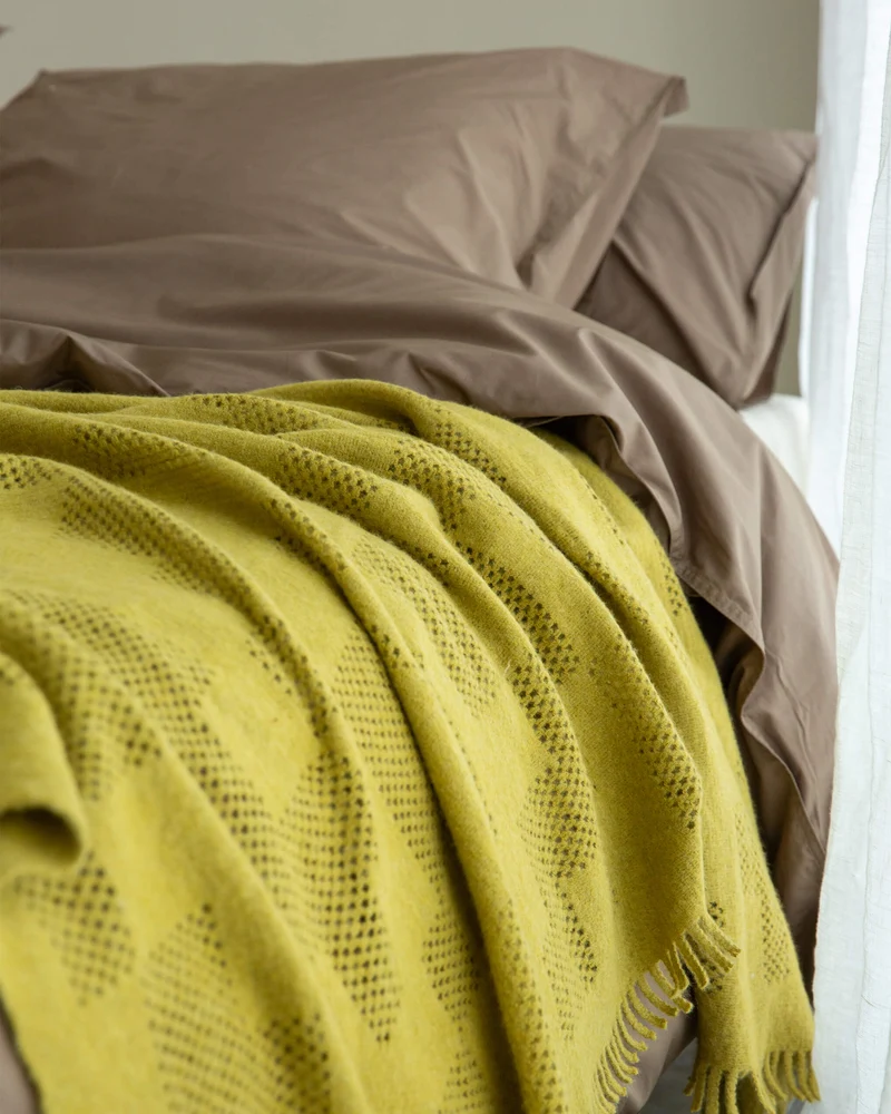 Bedsprei Mesh Avocado Green