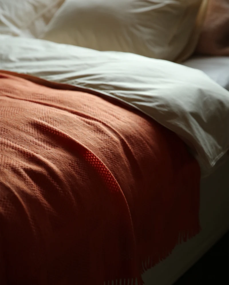 Bedsprei Mesh Tomato Red