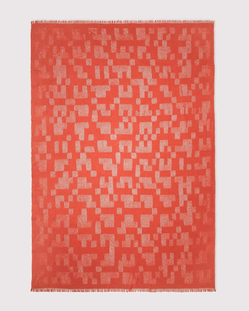 Bedsprei Mesh Tomato Red