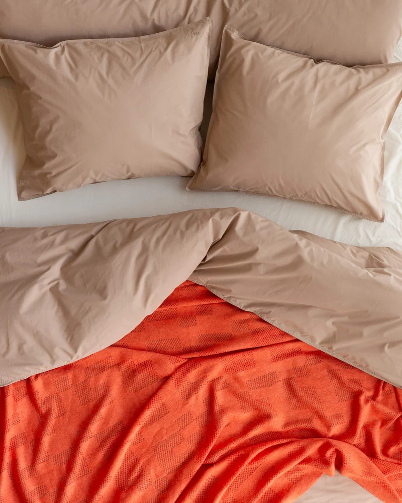 Bedsprei Mesh Tomato Red