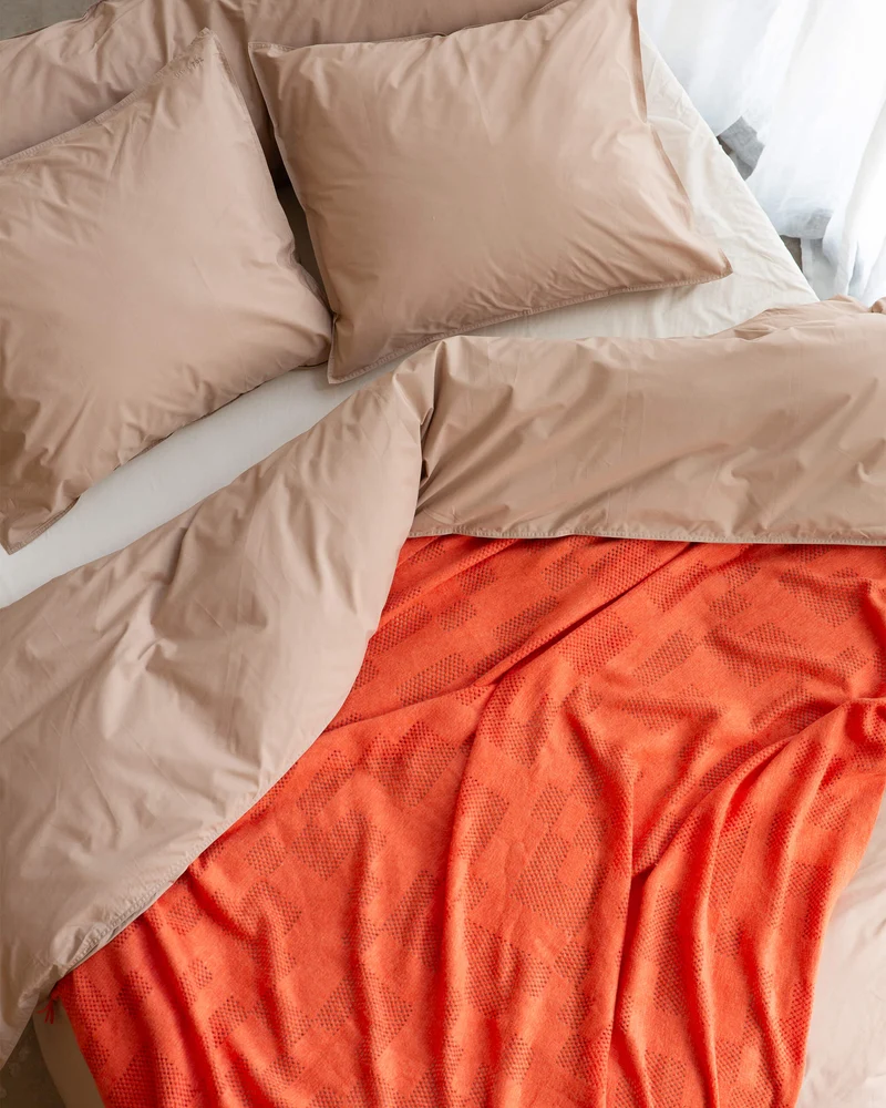 Bedsprei Mesh Tomato Red