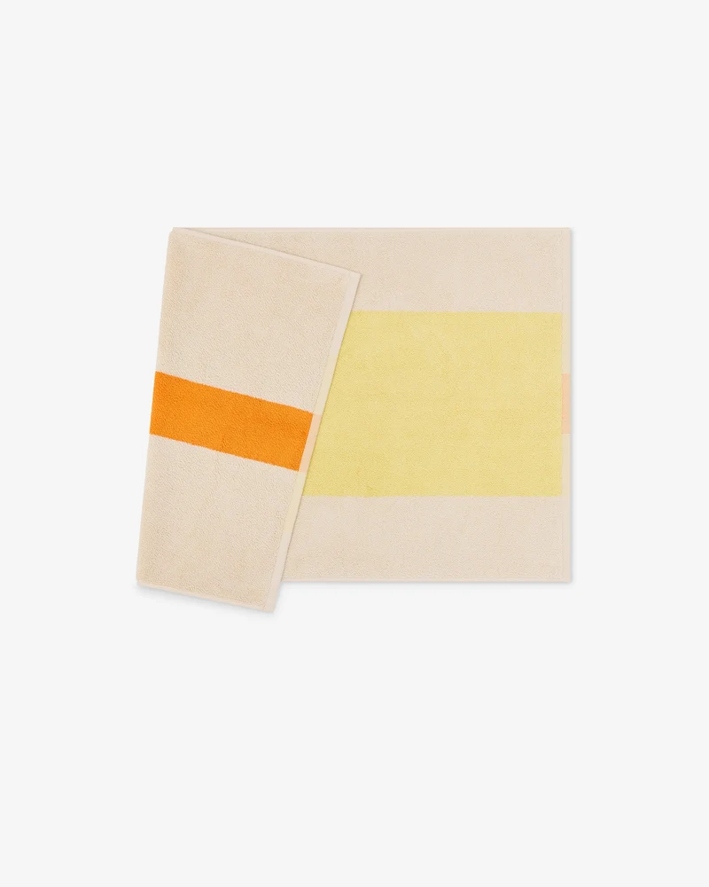 Badmat Yellow Orange