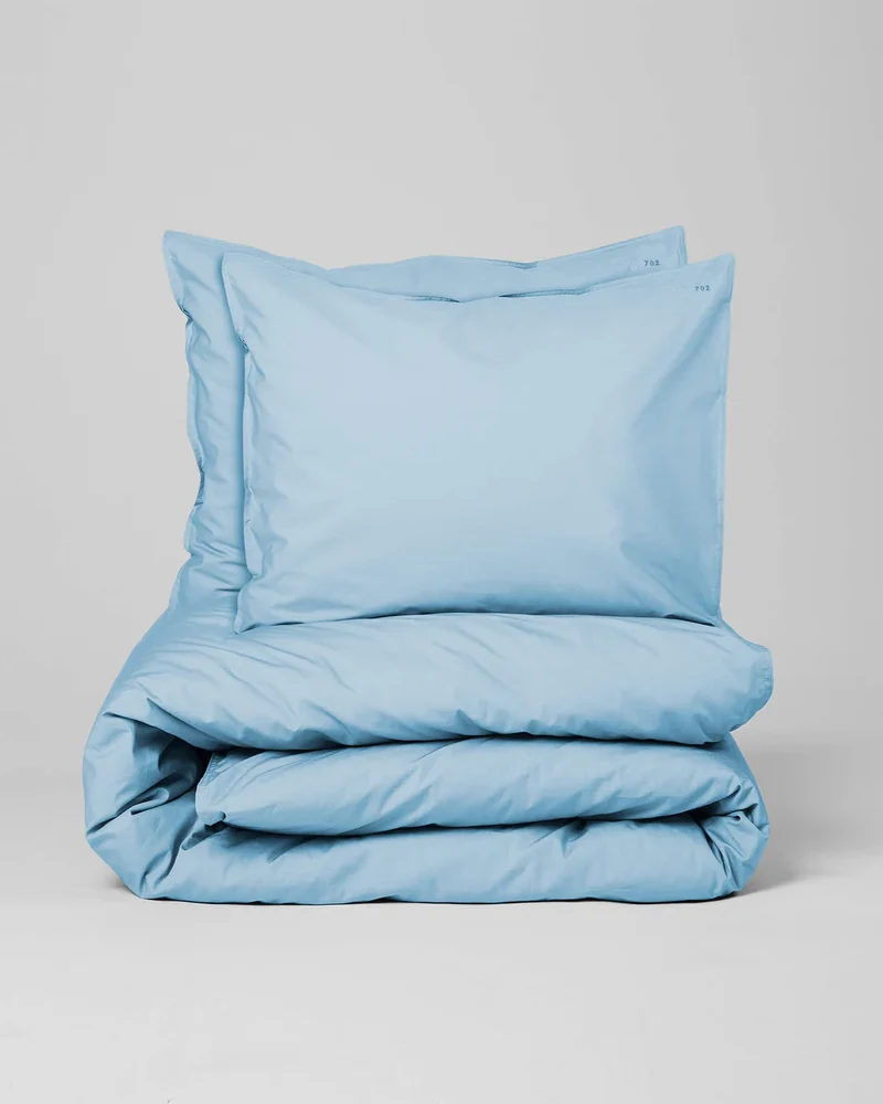 Bettwäsche-Set Baumwolle Sky Blue