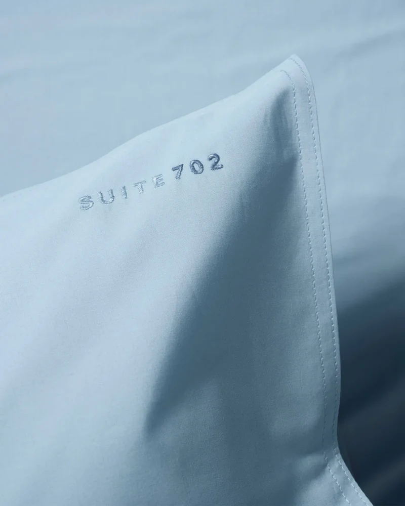 Bettwäsche-Set Baumwolle Sky Blue