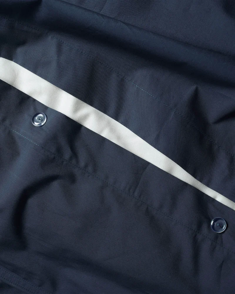 Bettwäsche-Set Baumwolle Navy Blue