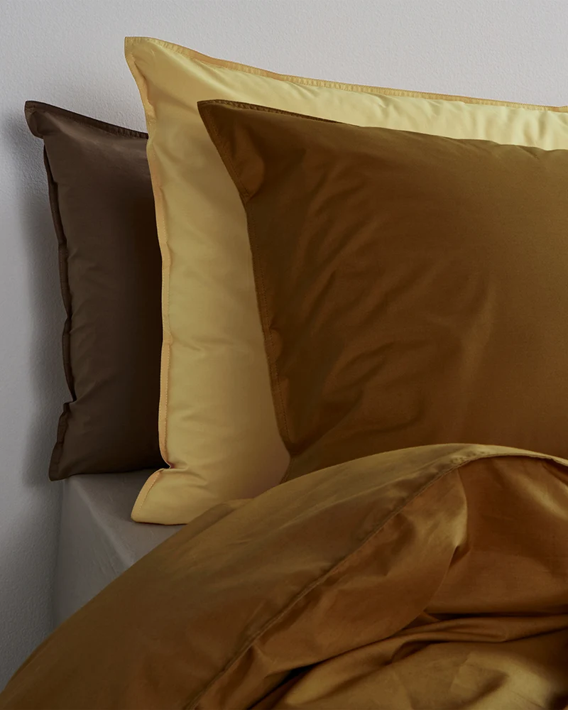 Beddengoed Set Katoen Khaki Gold