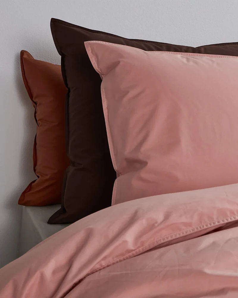 Bettwäsche-Set Baumwolle Dusty Rose