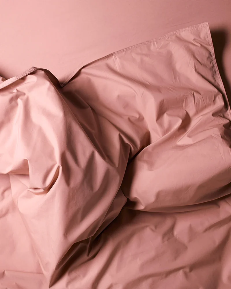 Bettwäsche-Set Baumwolle Dusty Rose