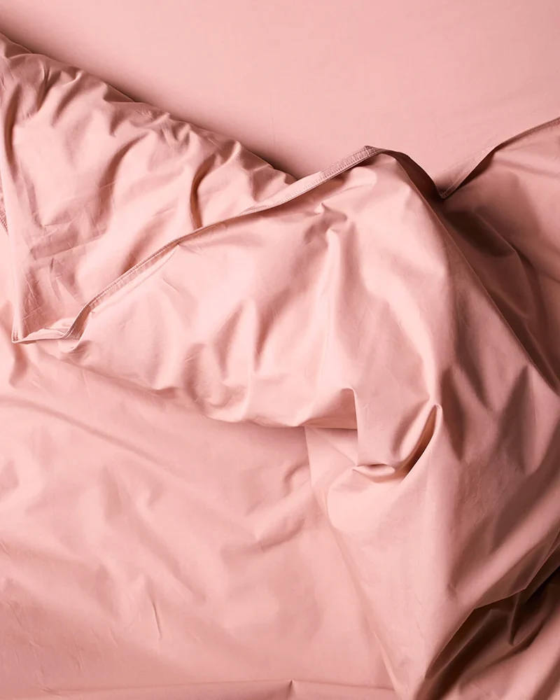 Bettwäsche-Set Baumwolle Dusty Rose
