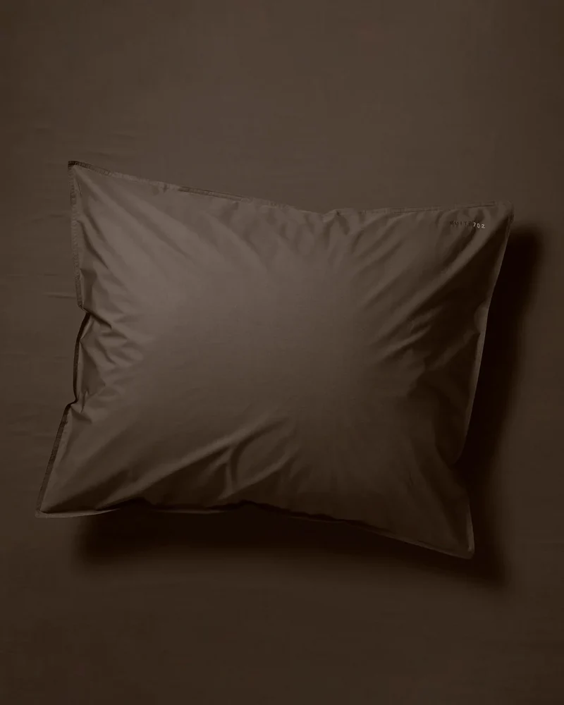 Bettwäsche-Set Baumwolle Coffee Brown
