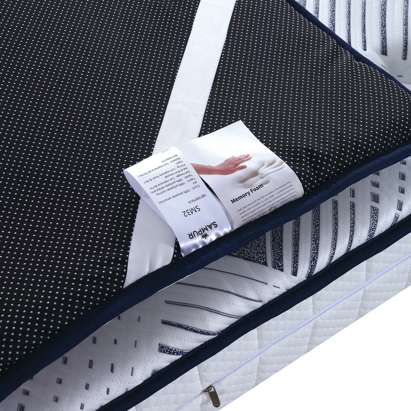Surmatelas été rafraîchissant à mémoire de forme - Collection Everest