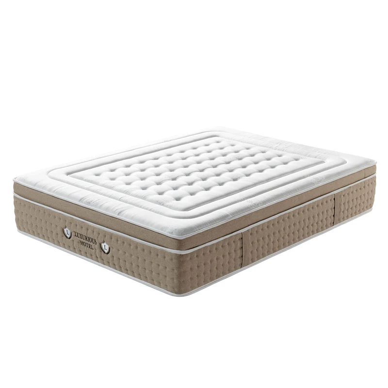 Matelas haut de gamme, surmatelas intégré, hybride - Collection Ibiza