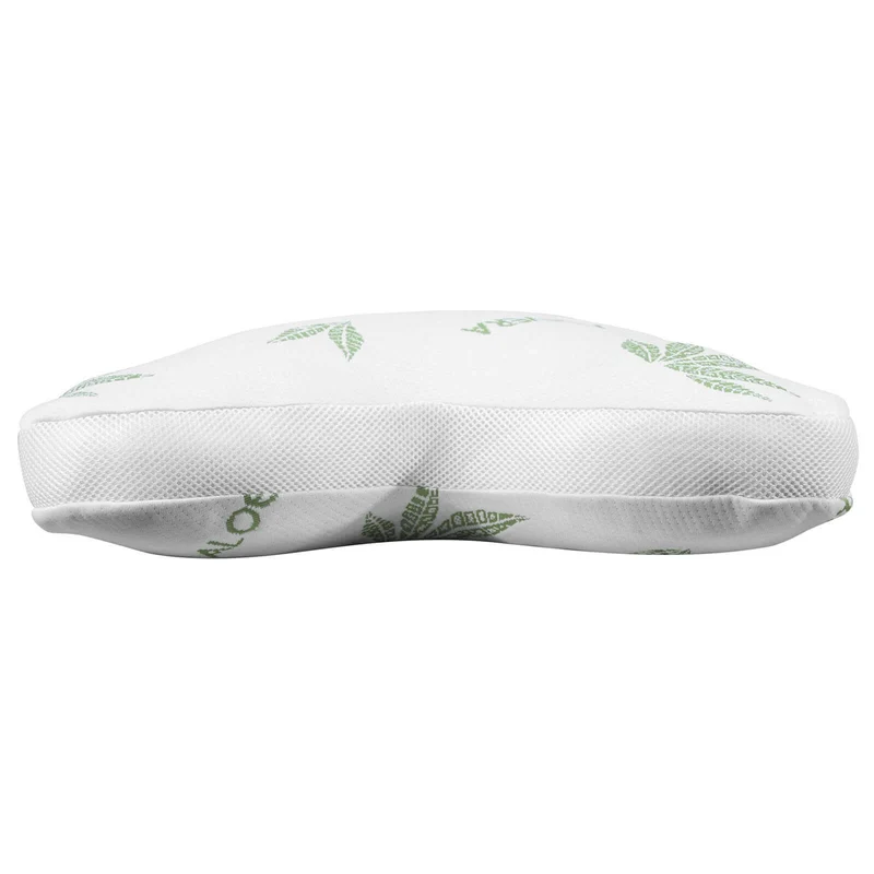 Oreiller papillon ergonomique, microfibre, déhoussable - Collection Papillon