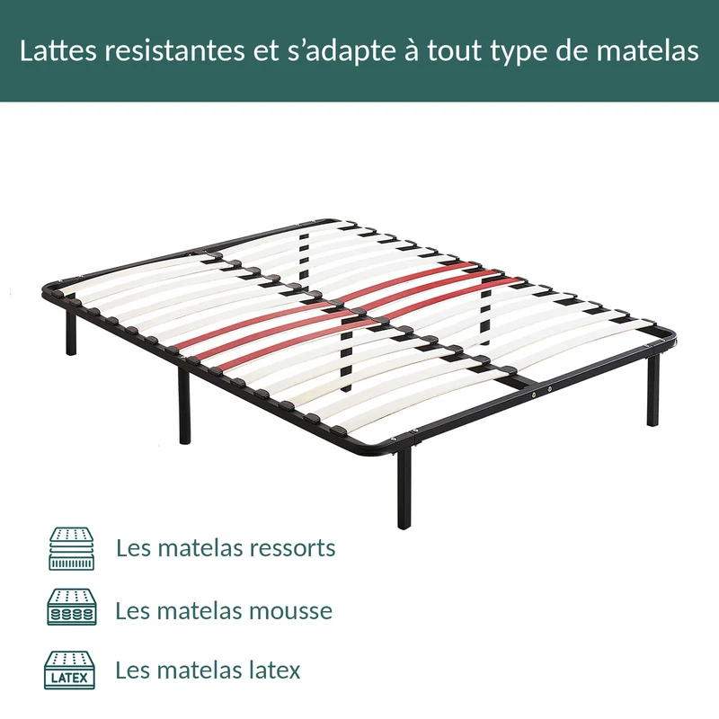 Sommier résistant, confort orthopédique - Collection OrthoFlex