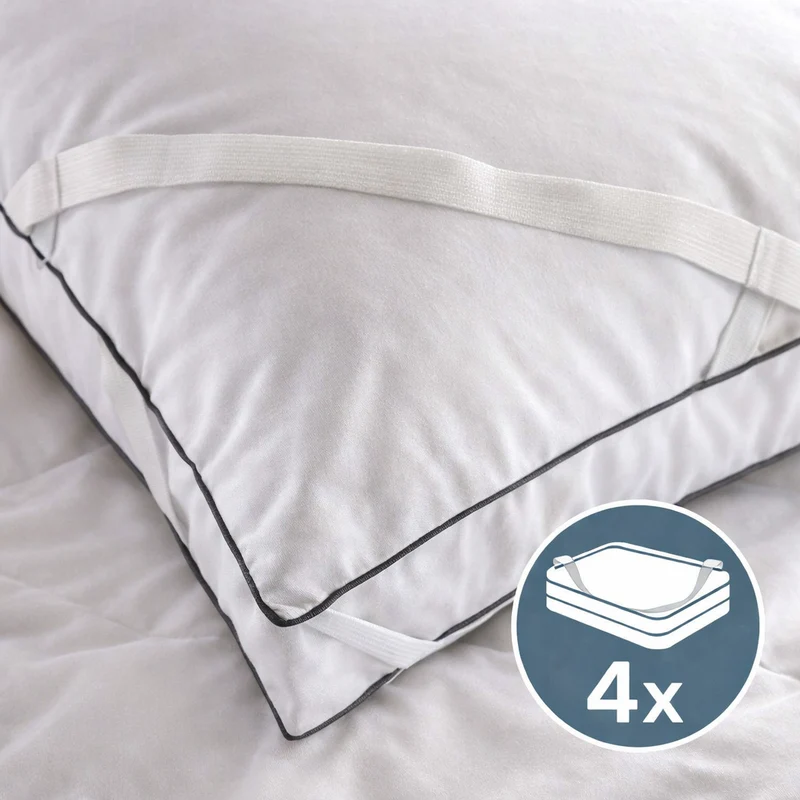 Surmatelas 100% plumes de canard, moelleux et ergonomique - Collection Plumes XXL
