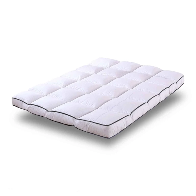 Surmatelas 100% plumes de canard, moelleux et ergonomique - Collection Plumes XXL