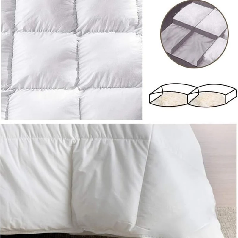 Couette tempérée 50% duvet, 50% plumes - Collection Premium