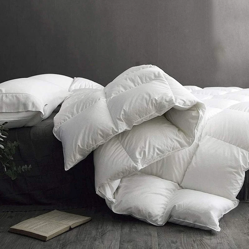 Couette tempérée 50% duvet, 50% plumes - Collection Premium