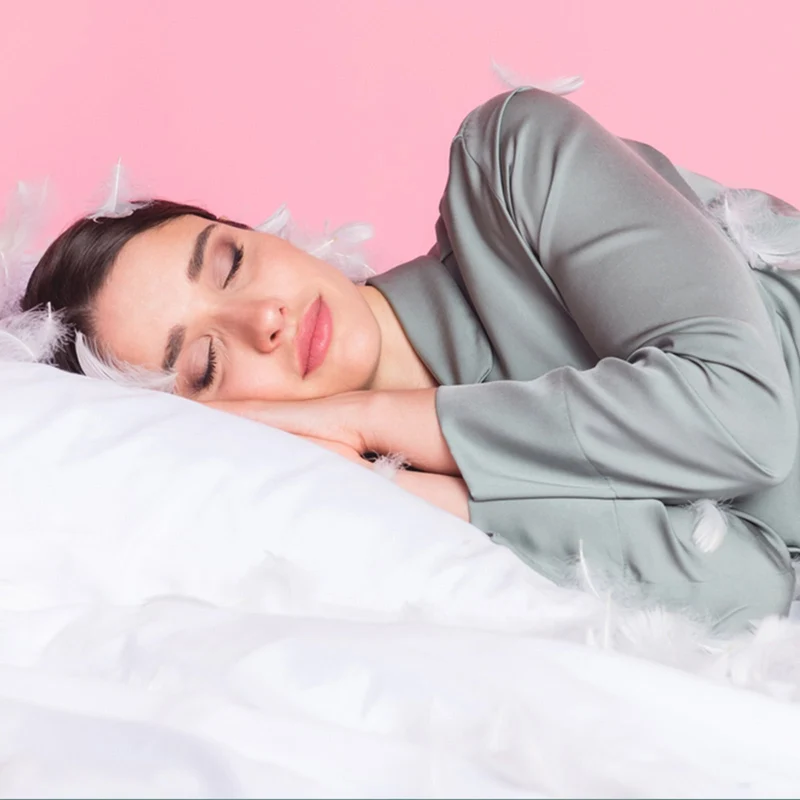Couette tempérée 50% duvet, 50% plumes - Collection Premium