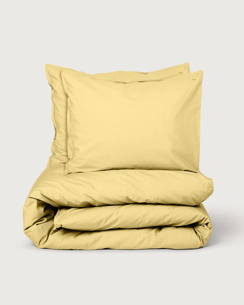 Beddengoed Set Katoen Butter Yellow