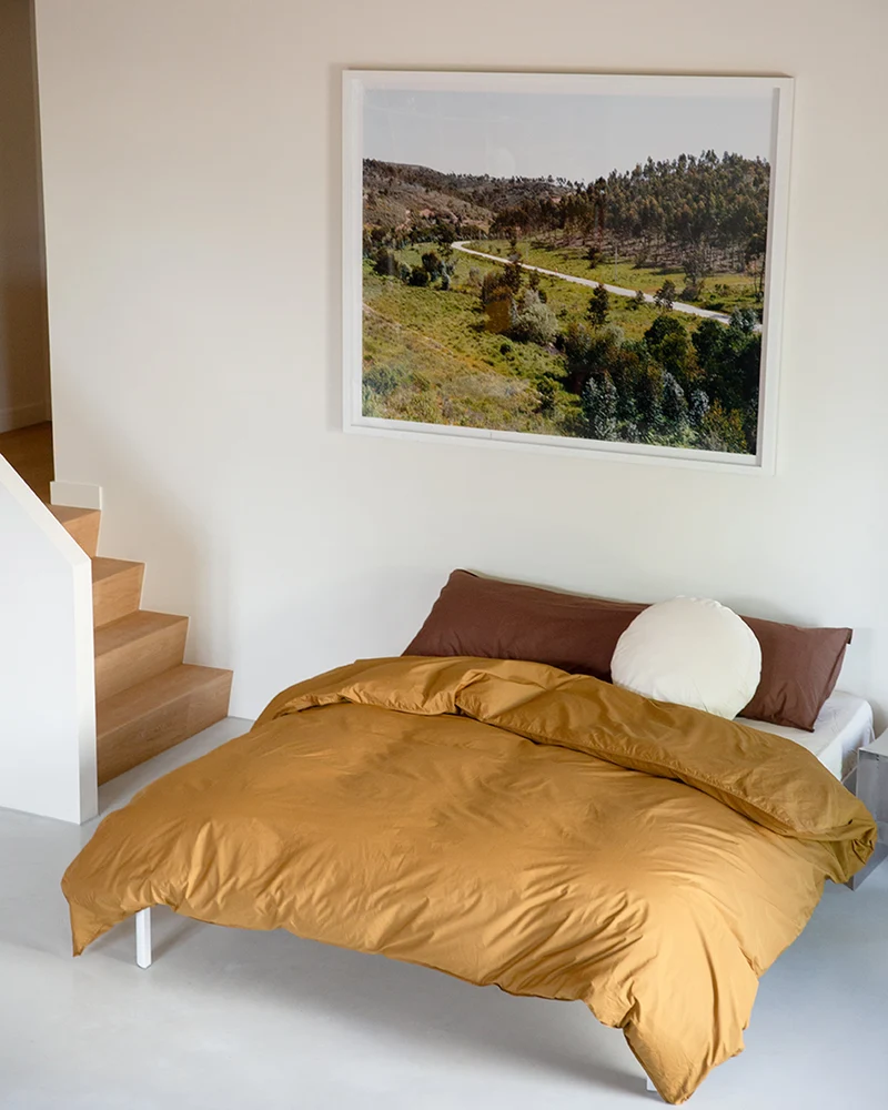 bedMATE Sloop Katoen Coffee Brown