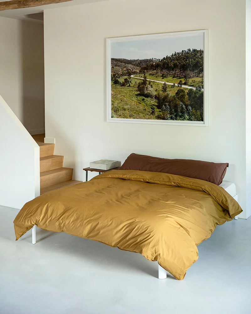 bedMATE Sloop Katoen Coffee Brown