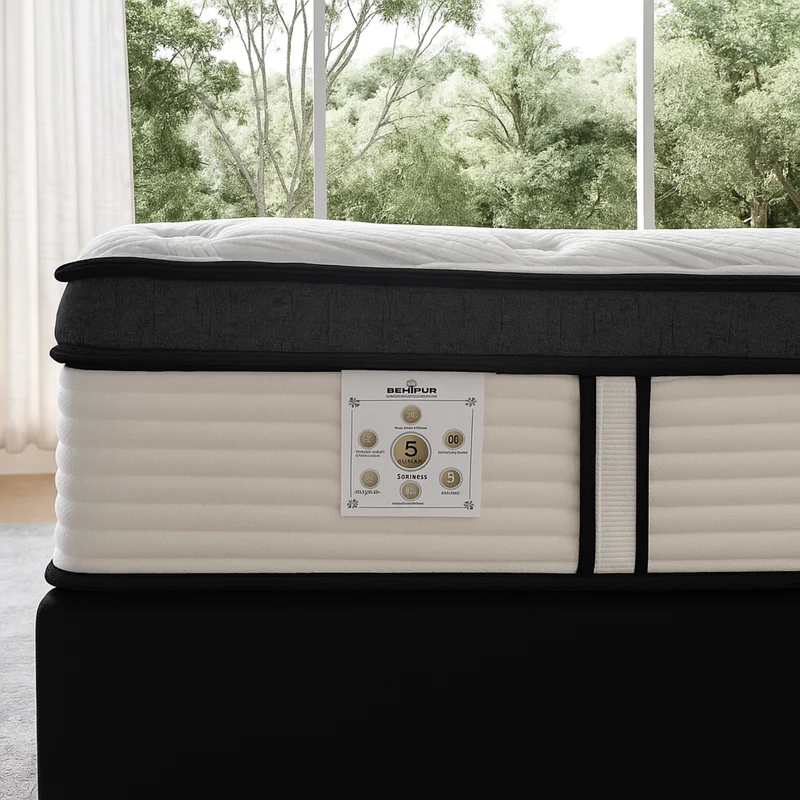 Matelas latex, ressorts, mémoire de forme, confort articulaire - Collection Grand View