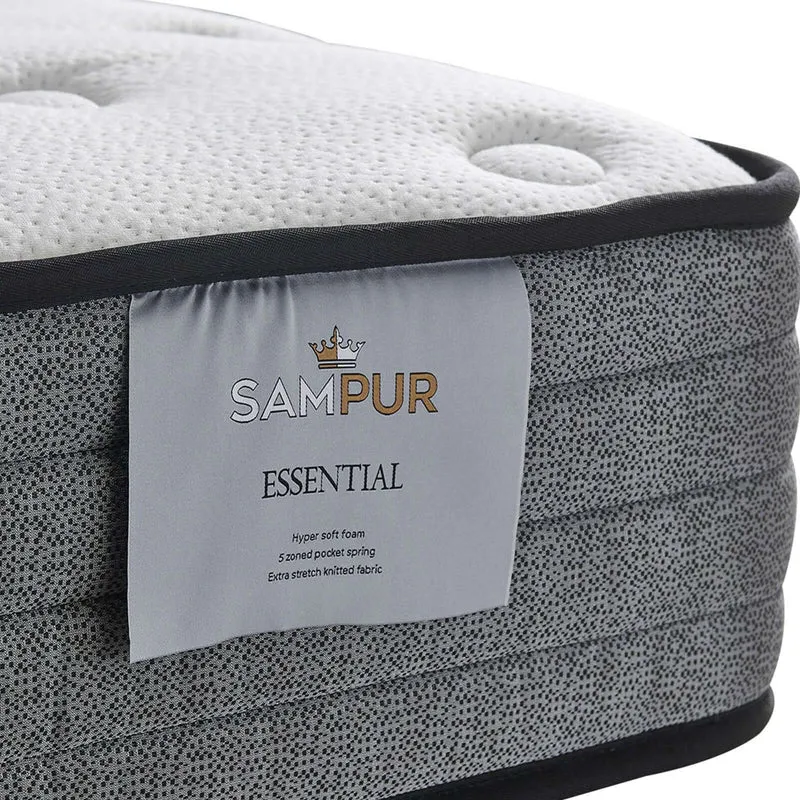Matelas mémoire de forme, ressorts ensachés - Collection Essentiel