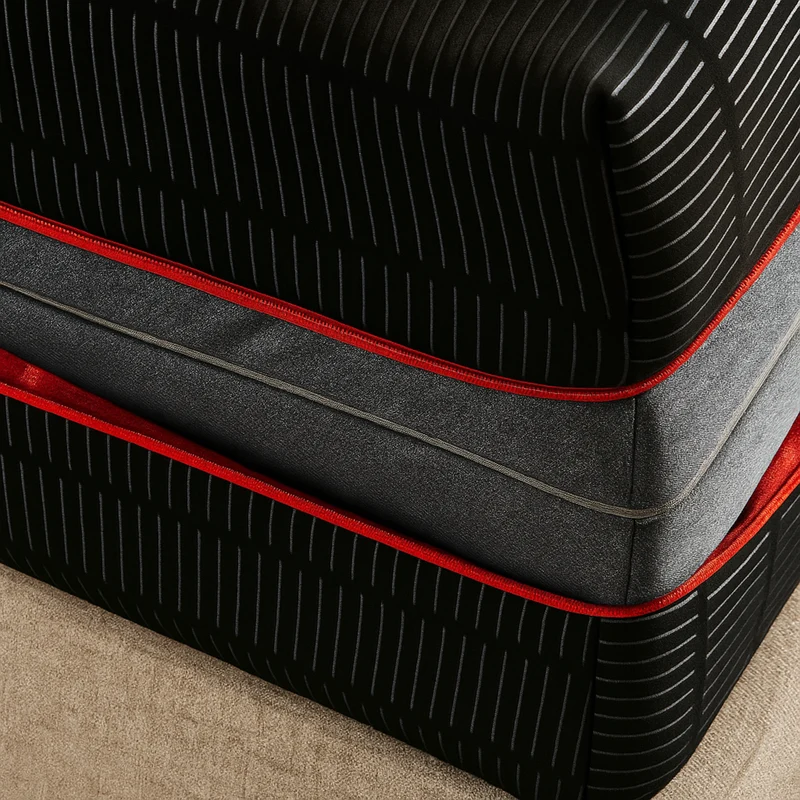 Matelas mémoire de forme, ressorts carbone et déhoussable - Collection AIR FOAM®