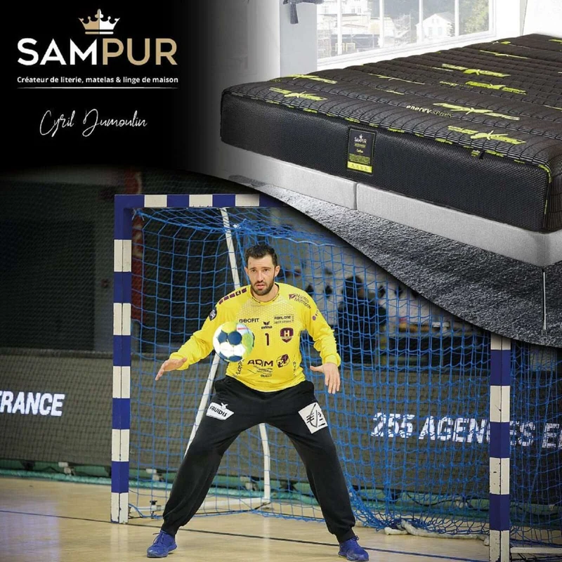 Matelas Passion : mémoire de forme et déhoussable - Collection Sensation