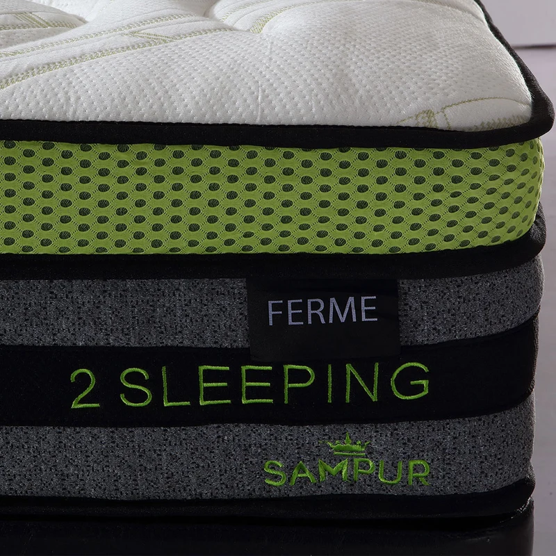 Matelas bi-confort souple/ferme, mémoire de forme, ressorts - Collection Bi-Confort