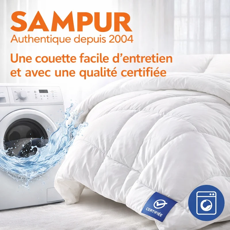 Couette très chaude grand froid 600 g/m² - Collection Hiver
