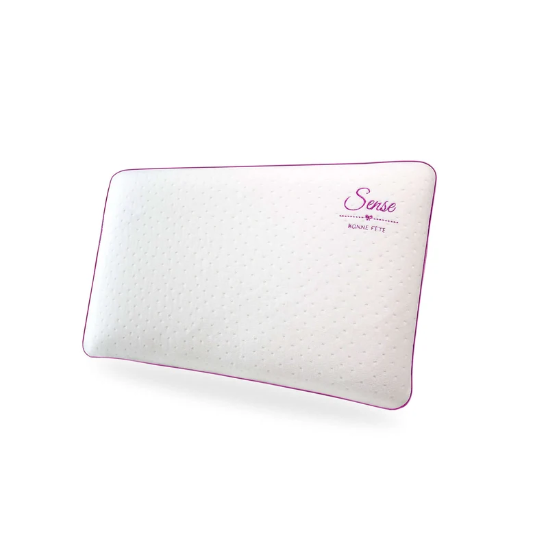 Oreiller mémoire de forme, ergonomique, déhoussable - Collection Bonne Fête