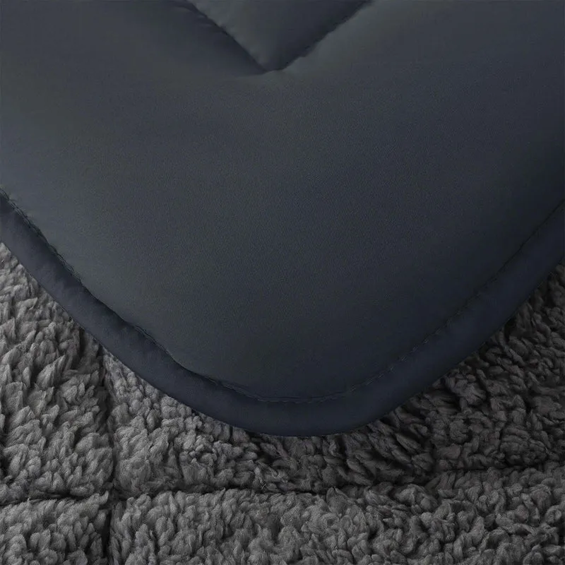 Couette réversible laine, été et hiver - Collection Sherpa