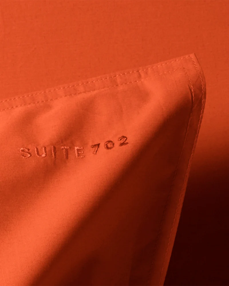 Kussensloop Katoen Poppy Orange