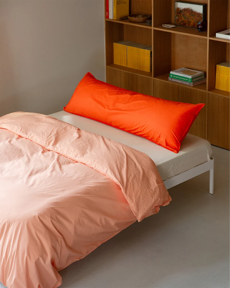 bedMATE Sloop Katoen Poppy Orange