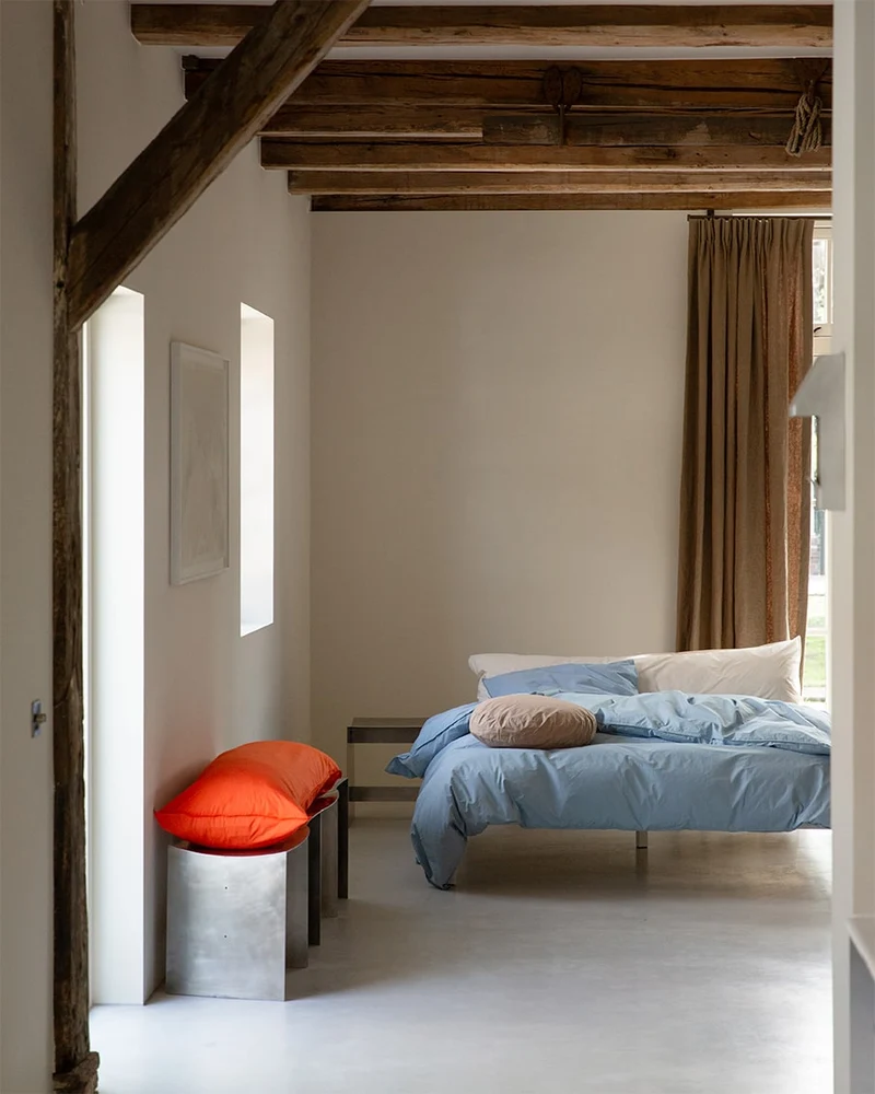 bedMATE Sloop Katoen Poppy Orange