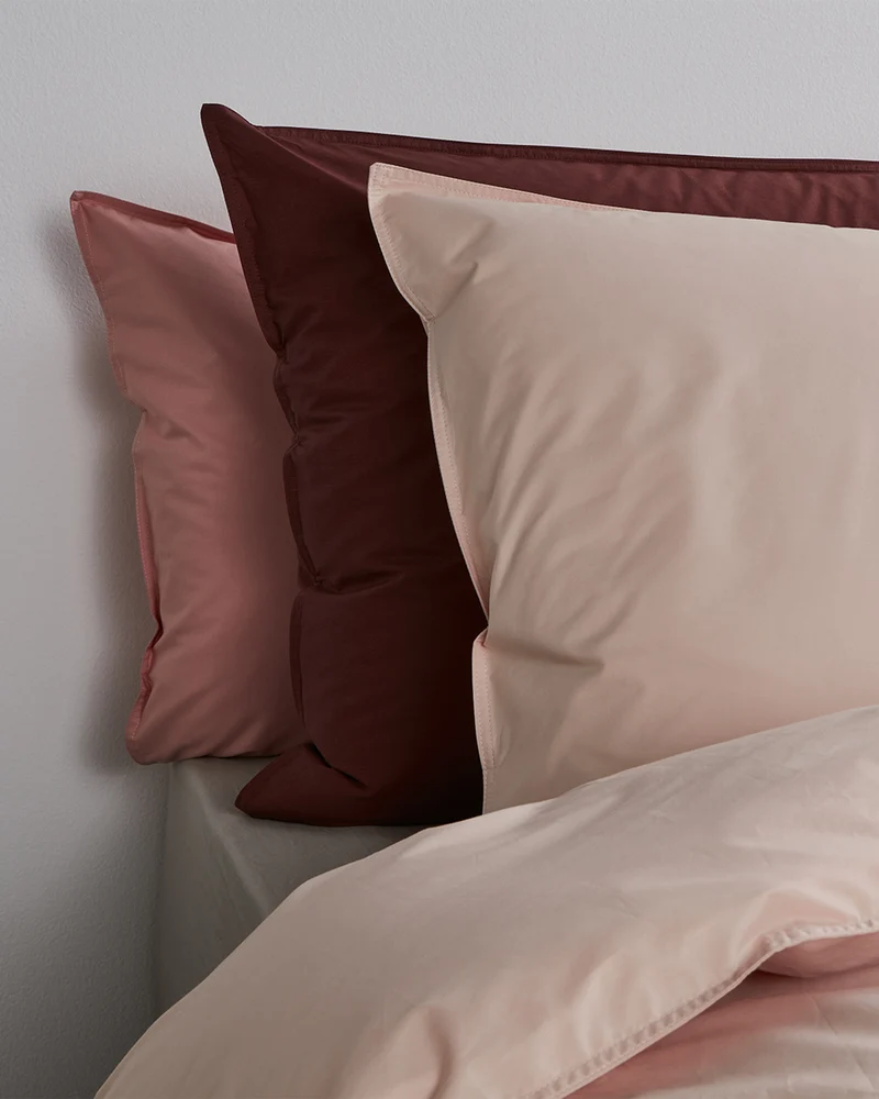 Housse De Couette Set Coton Blush
