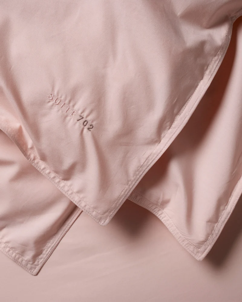 Housse De Couette Set Coton Blush