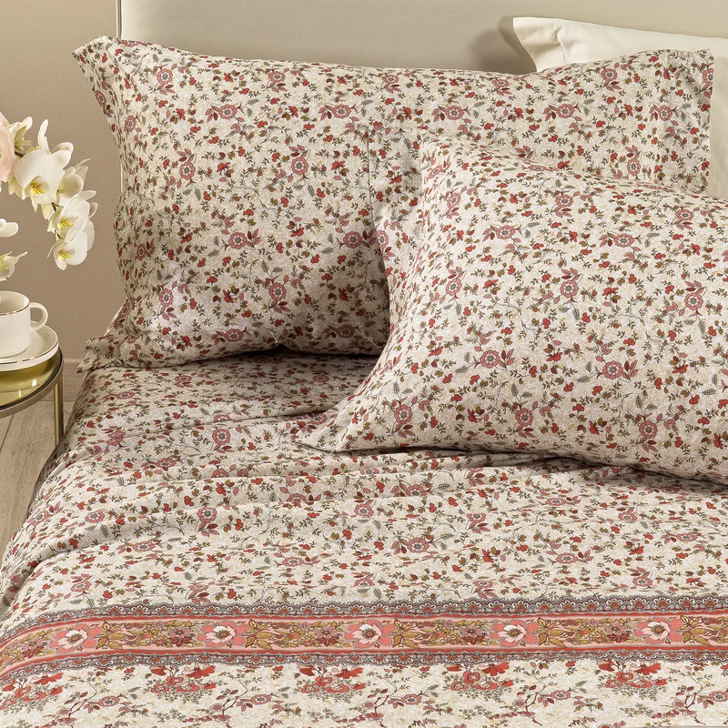 Completo Lenzuola tuscany Precious in Cotone