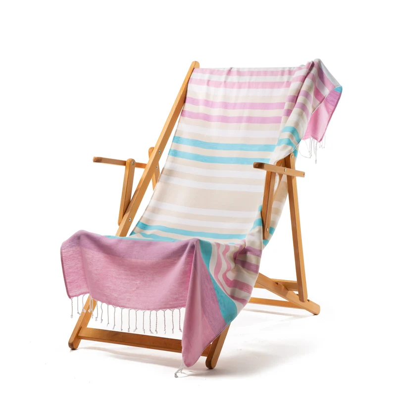 Telo mare rainbow fouta in Cotone 185 gr/mq